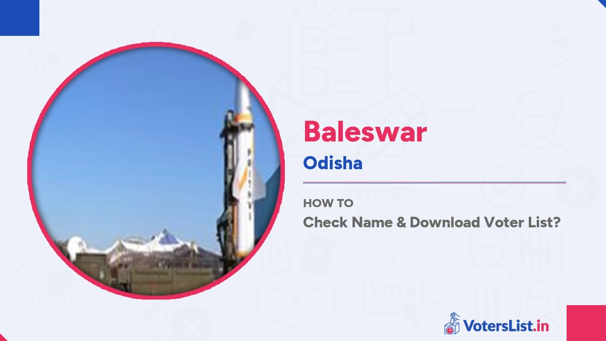 Baleswar Voter List