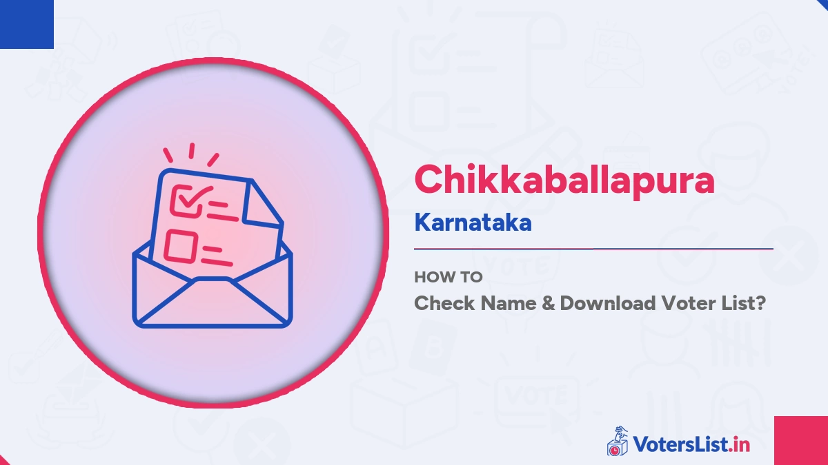 Chikkaballapura Voter List