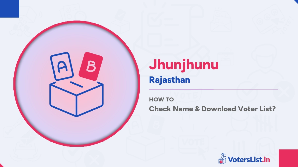 Jhunjhunu Voter List