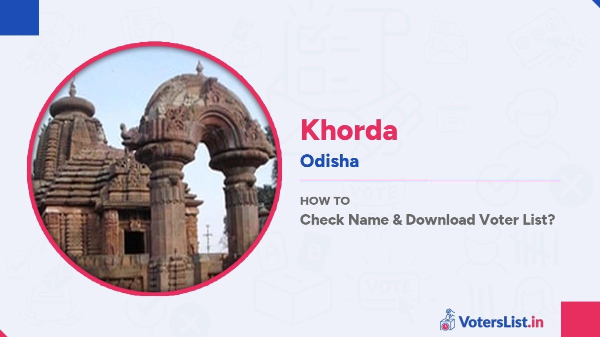 Khorda Voter List