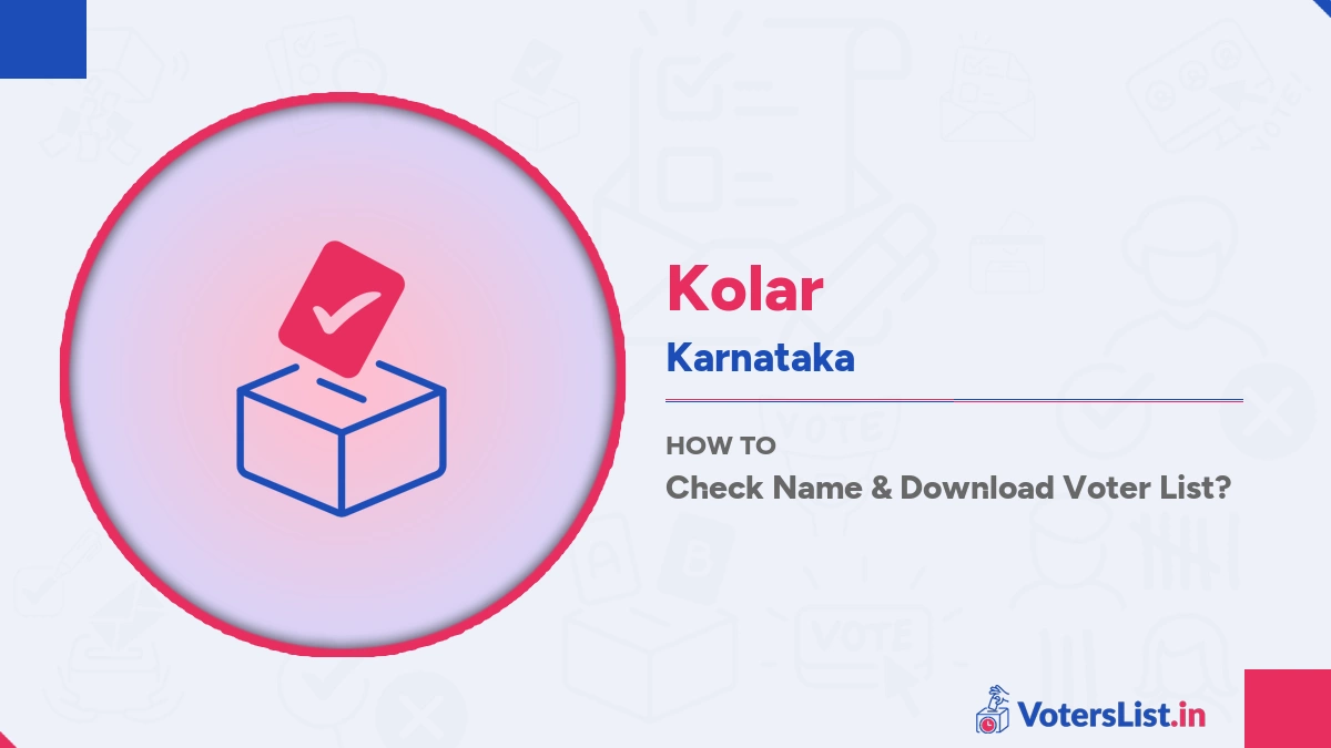 Kolar Voter List