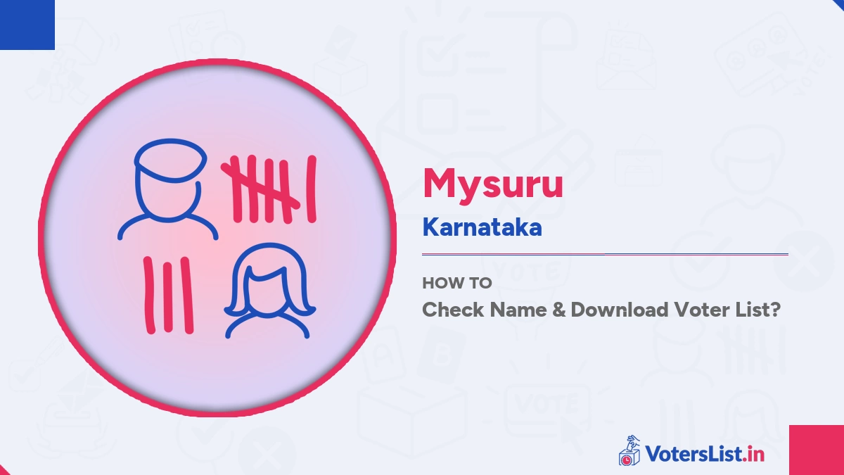 Mysuru Voter List