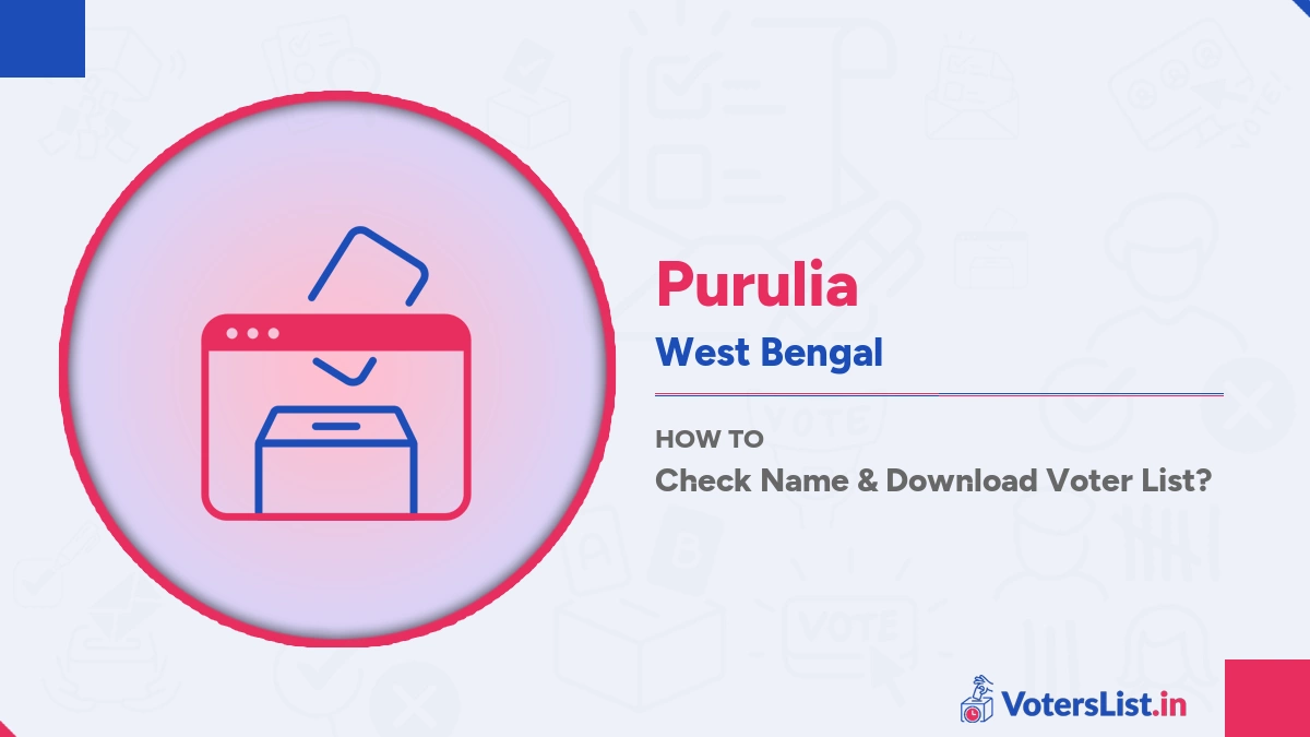 Purulia Voter List